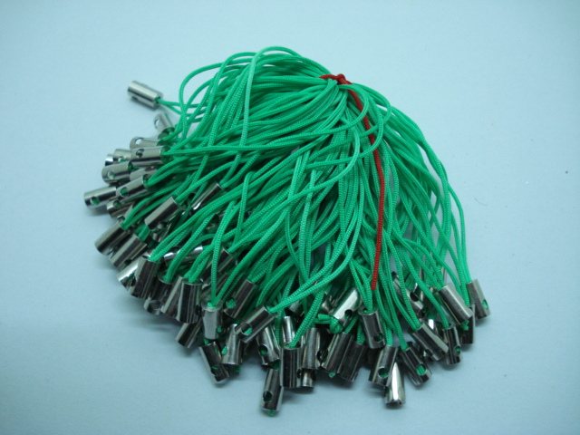 1000 Green Mobile phone Tags Straps 1000 Green Mobile Phone Tag Straps ...