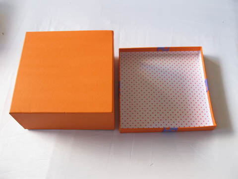 5Set 3in1 Polka Dotted Ribbon Gift Boxes - Orange 5 Set 3-in-1 Polka ...