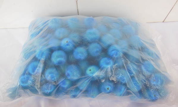 190 pcs Thread Braided Blue Ball for Decoration Craft 23mm Dia [co-ot ...
