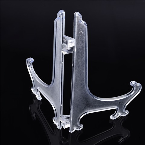 2x10 Clear Plate Display Holders Dish Rack 15cm [dis-p111] - $16.20 ...