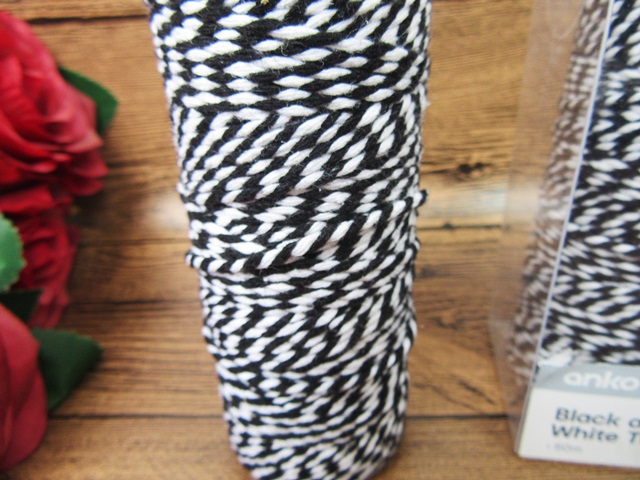 4Roll X 50Meter Black Cotton Bakers Twine String Cord Rope Craft [ac ...