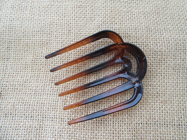1Pc Gloss Hair Comb Barrette Soft Gentle Styling Grip Pin Hair [bh-ha ...