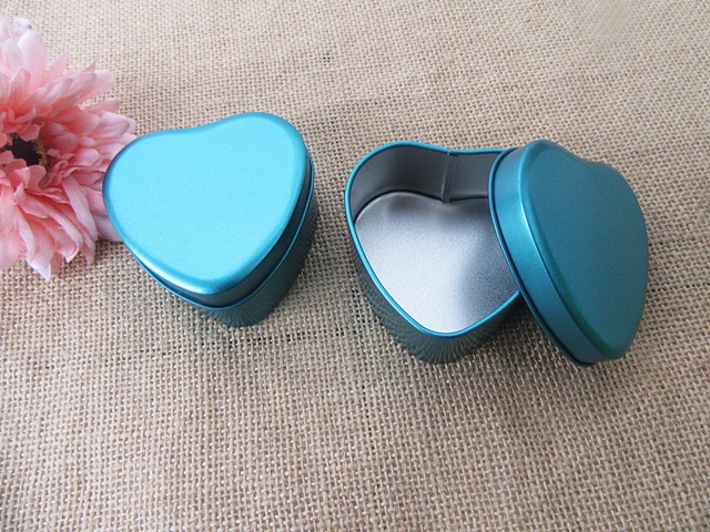 12Pcs Blue Heart Boxes Storage Case Jewellery Wedding Gift Box 12Pcs ...