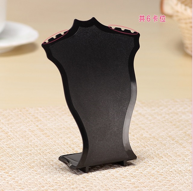 10Pcs Black Necklace Earrings Display Bust Rack Stand [dis-n172] - $18. ...