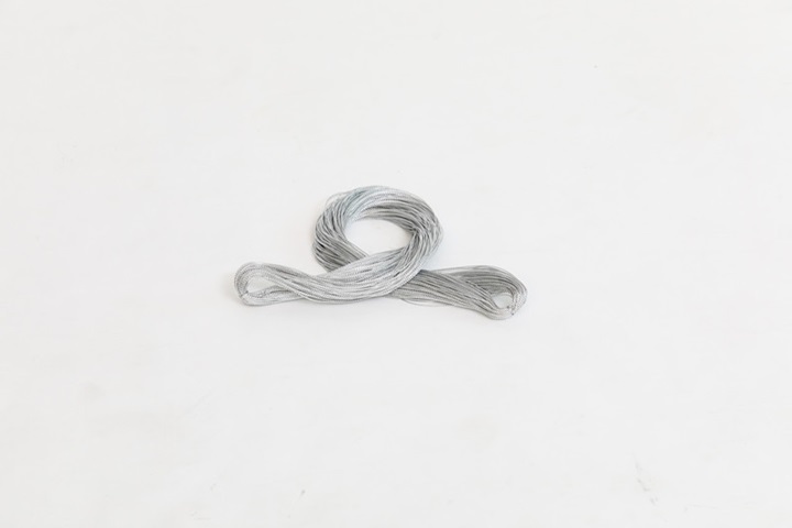 6Rolls X 100m Silver Metallic Tinsel Cord String Wrap Ribbon DIY [ac ...