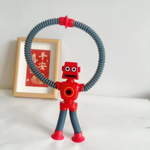 5Pcs Telescopic Robot Pop Tube Stress Relief Sensory Fidget Toy [toy ...