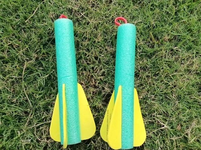 6Sets x 2Pcs Foam Finger Shooters Stomp Rocket Outdoor Toys [toy-p ...